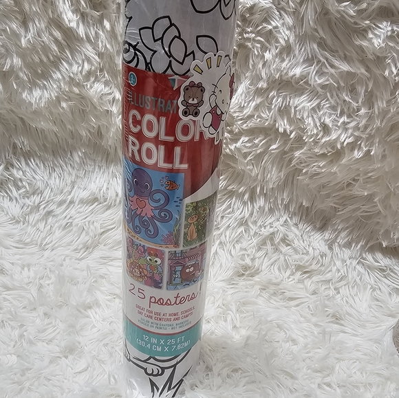 Horizon Other - Color Roll Activity Set Color Zone Color Roll 25 Coloring Posters Kids Fun